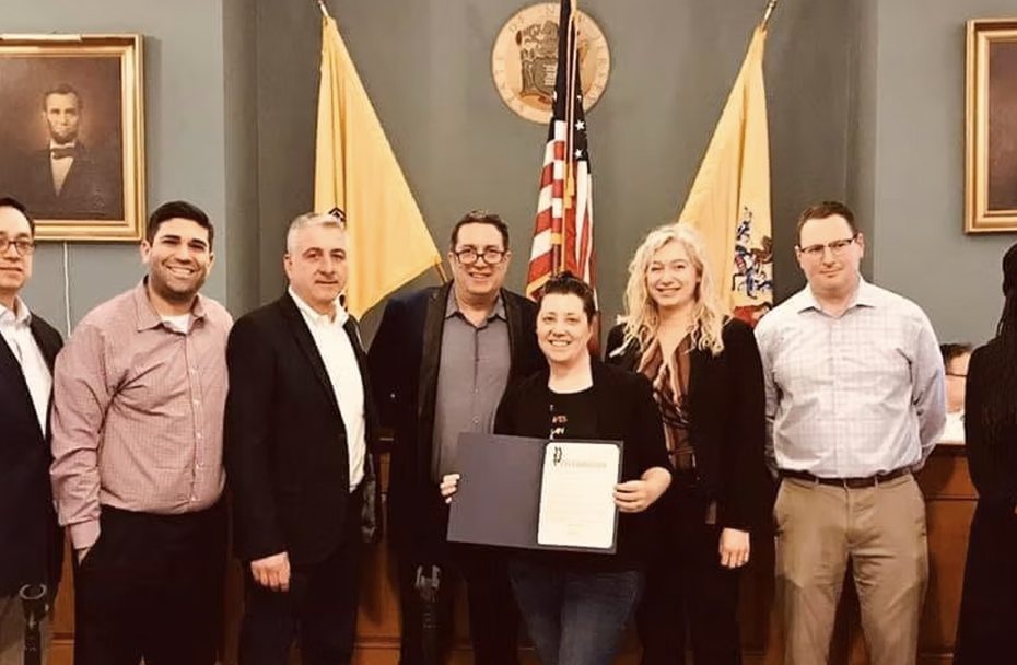 Officials in the Rutherford, NJ town hall