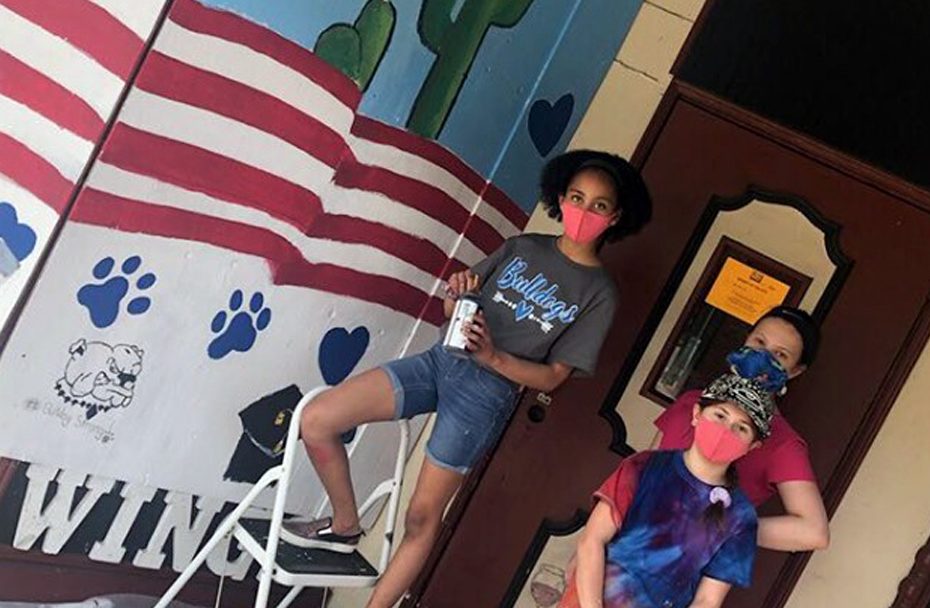 Jim Dandy's community mural by Rutherford Arts Council