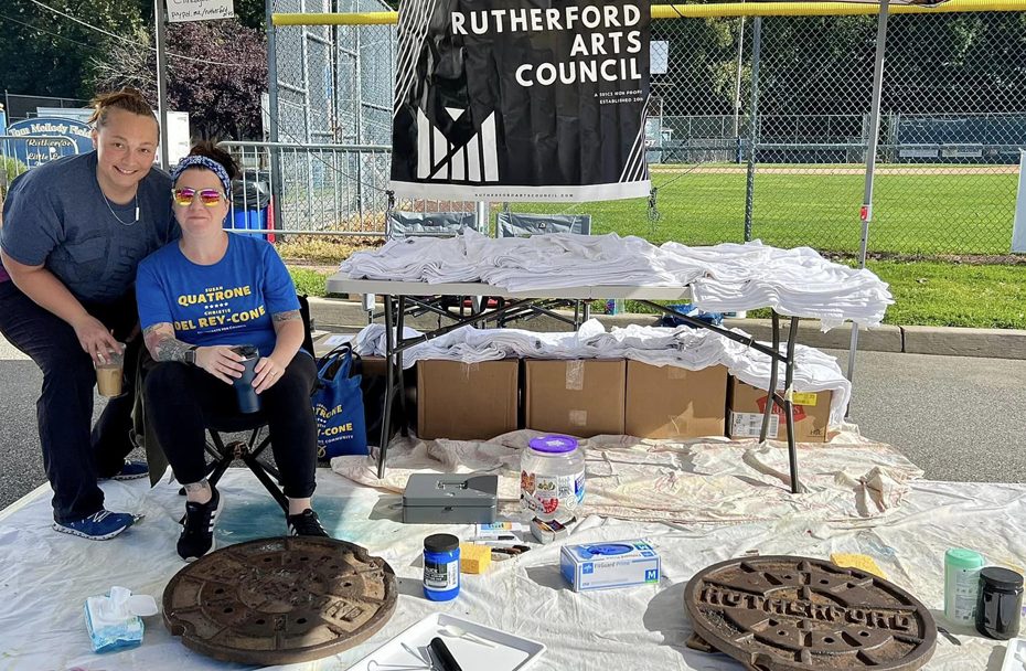 Rutherford Arts Council booth at Rutherford Day